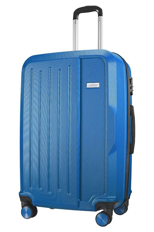 Wx-210 Çivit Mavi Büyük Boy Valiz - 1