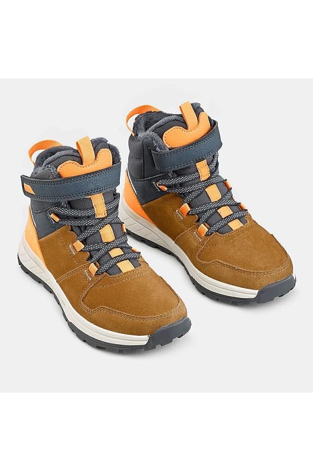 Quechua Çocuk Cırt Cırtlı Kar Botu - Deri - Sh100 Warm - 5