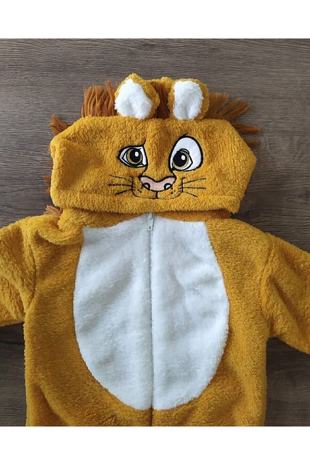 Bebelop Welsoft Peluş Aslan Tulum 1-3 Yaş - 3