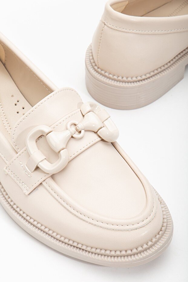 Sofya Ortopedik Taban Deri loafer - 1