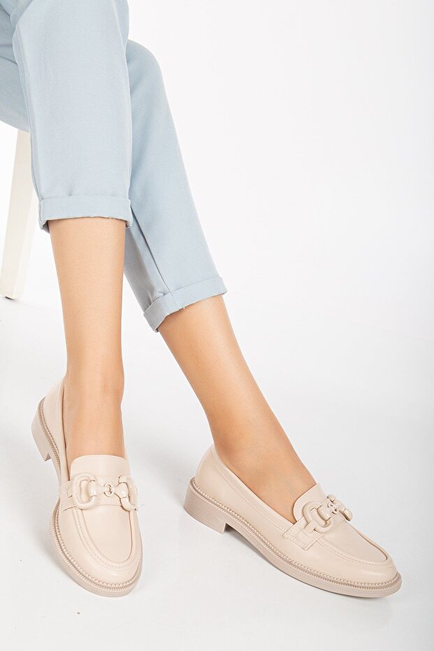 Sofya Ortopedik Taban Deri loafer - 3