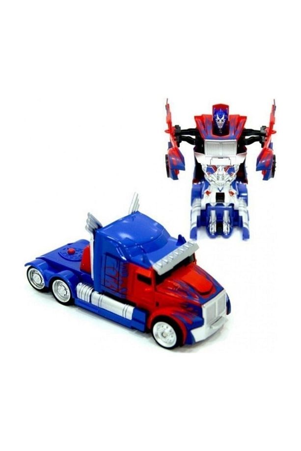 Tek Tuşla Robota Dönüşen Optimus Prime Tır Robot - 1