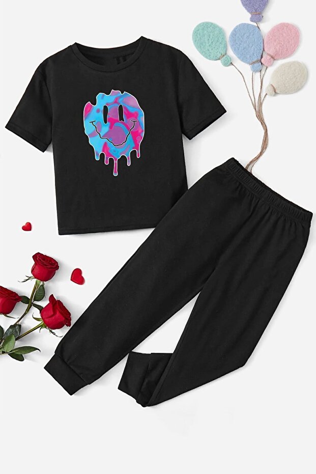 طقم بدلة رياضية للأطفال Smile Bottom - Top