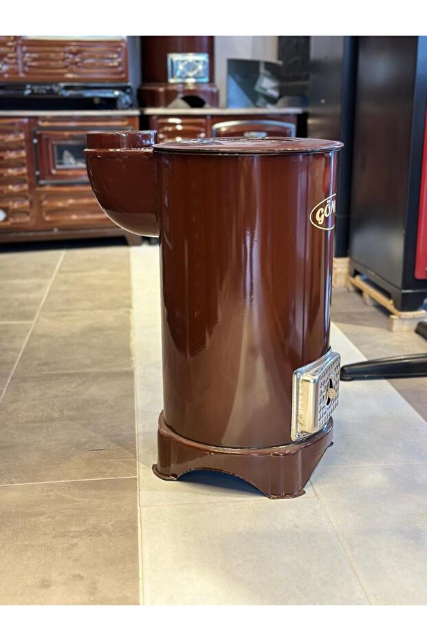 Sımer Emaye Yuvarlak Sac Soba - 2