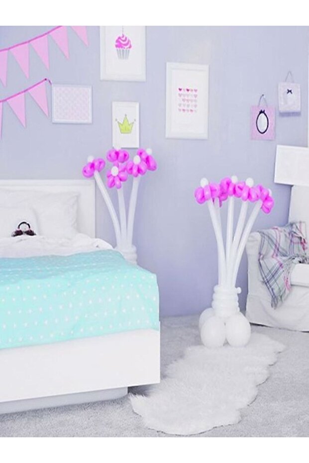 Tek Duvar Boyama Seti Lila - 6