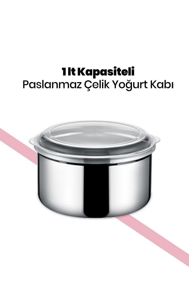 Maya 1 Litre Kapasiteli Paslanmaz Çelik Yoğurt Yapma Makinesi - 3