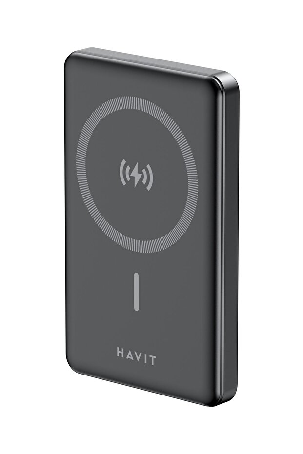 Havit PB5203 10.000mAh Magsafe Manyetik Kablosuz Powerbank Ultra İnce 20W, Iphone Uyumlu