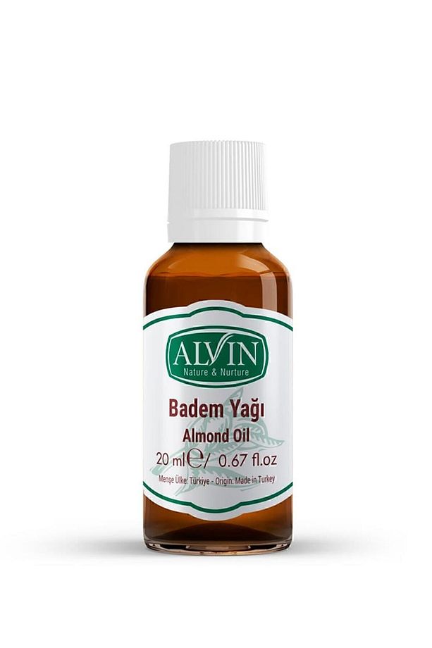 Badem Yağı (Almond Oil), Doğal, 20 ml - 4