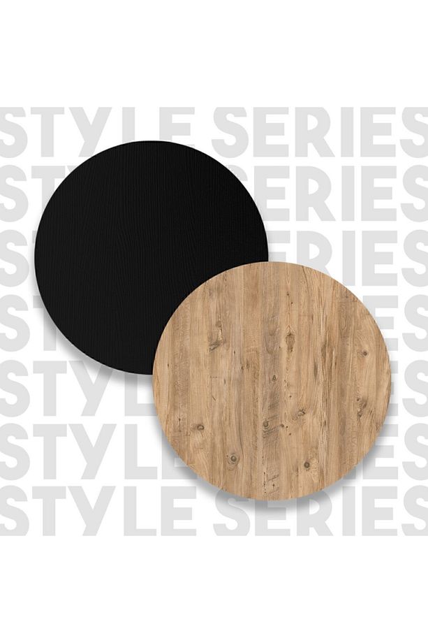 Style Bar Masası Mutfak Yemek Masası Siyah-atlantik Çam St1-la - 6