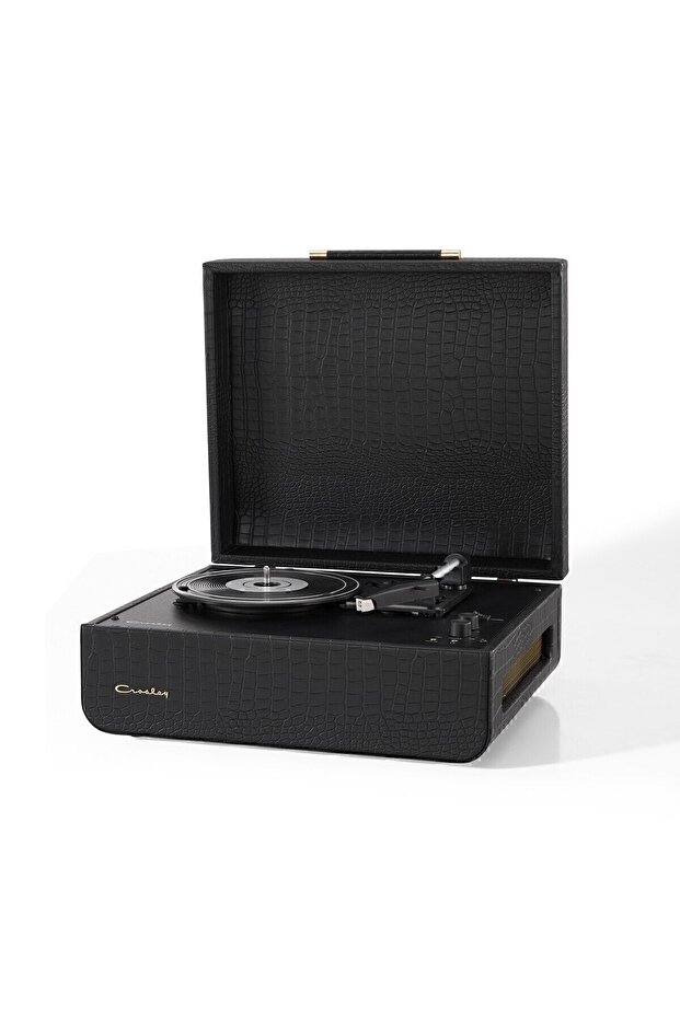 Mercury Bluetooth Alıcılı Ve Taşınabilir Siyah Plak Çalar Pikap - 4