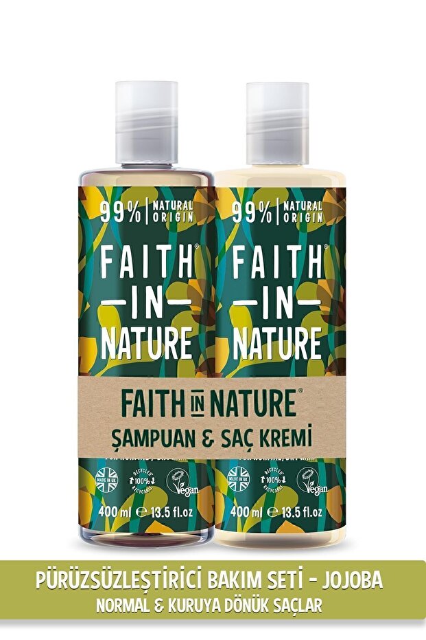 99% Natural Smoothing Shampoo & Conditioner Jojoba