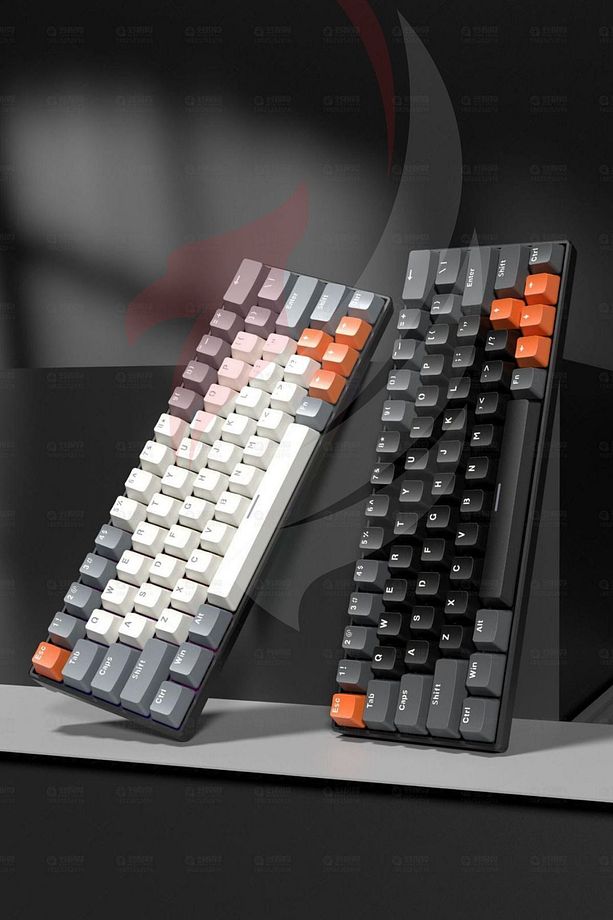 Trol Blue Switch Mini Rgb Klavye Mekanik 62 Tuşlu  Usb Tip-c Kablosu - 2