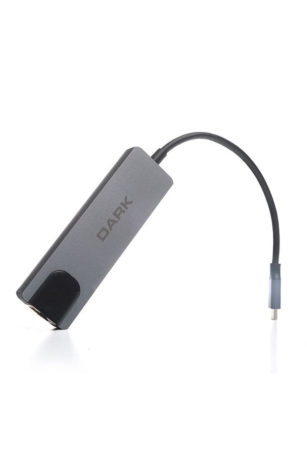 USB 3.1 Type-C to Ethernet / Hdmi / USB-C PD 65W Macbook Pro/Air & Notebook için Port Çoklayıcı Hub - 3