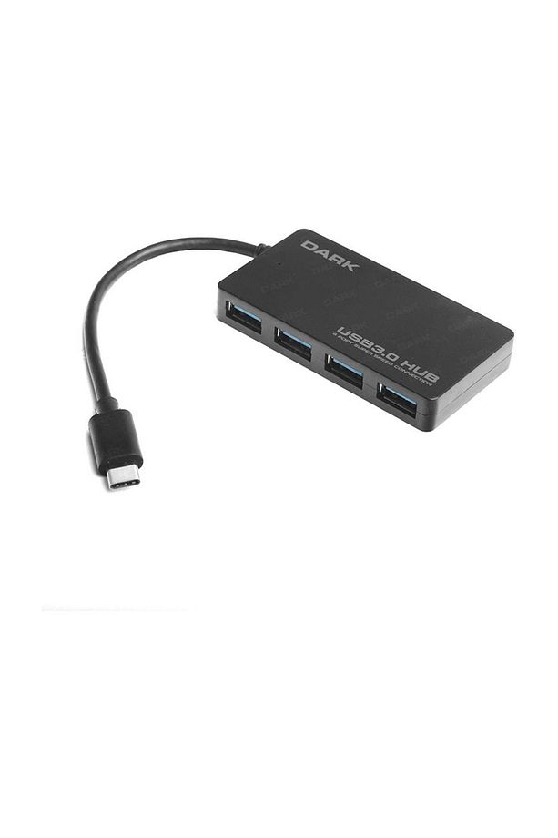 Connect Master 4 Adet USB 3.1 Port USB Type-C HUB (DK-AC-USB31X4) - 5