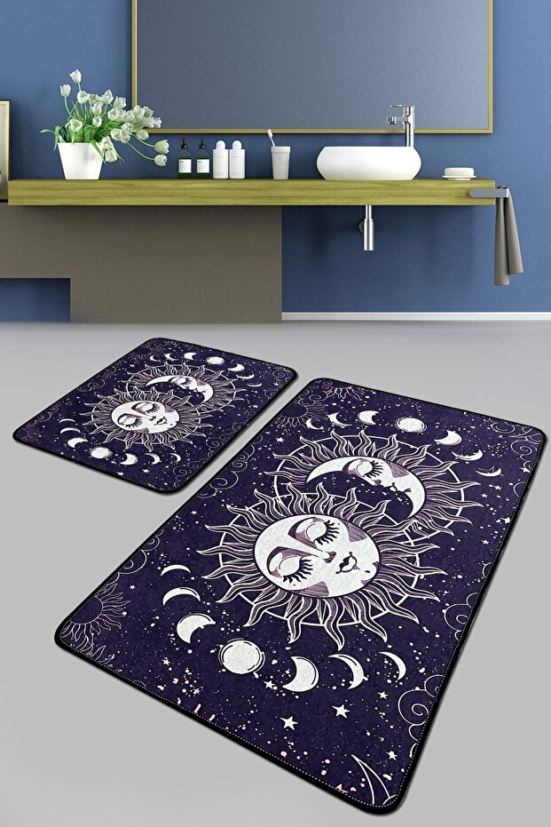 Aten Bathroom Rug Set of 2