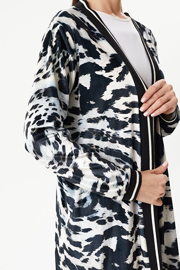 Desenli kimono - 6