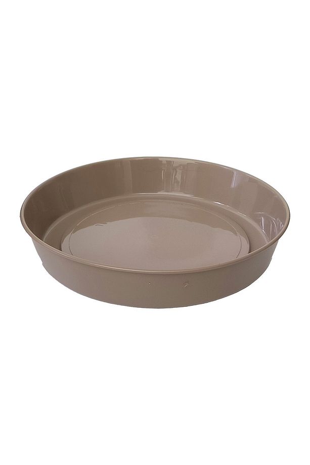 Saksı Tabağı 34cm Klasik Tabak No12 Tabak Kahve Serinova Parlak Plastik Altlık - 1