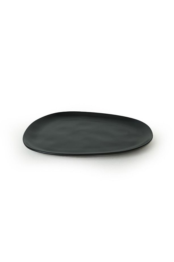 Mat Siyah Tetra Servis Tabağı 30 Cm 6 Adet 956 - 6