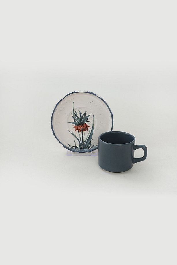 Stackable Çay Takımı Anadolu Çiçekleri 12 Parça 6 Kişilik - 6