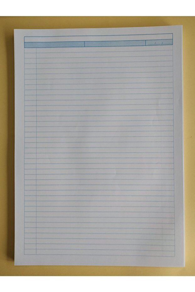 A4 Çizgili Kağıt 100' Lü - 2