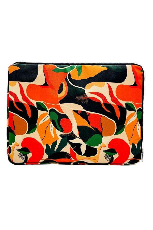 15-15.6'' Inç Turuncu Soyut Desen Unisex Su Geçirmez Laptop/macbook/notebook Kılıfı/çantası - 6