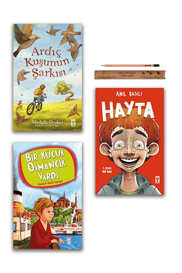 Hayta - Ardıç Kuşunun Şarkısı - Bir Küçük Osmancık Vardı Set 3 Kitap