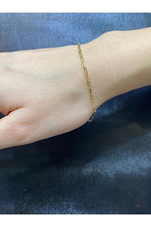 14 AYAR SARI ALTIN ATAÇ BİLEKLİK - 6