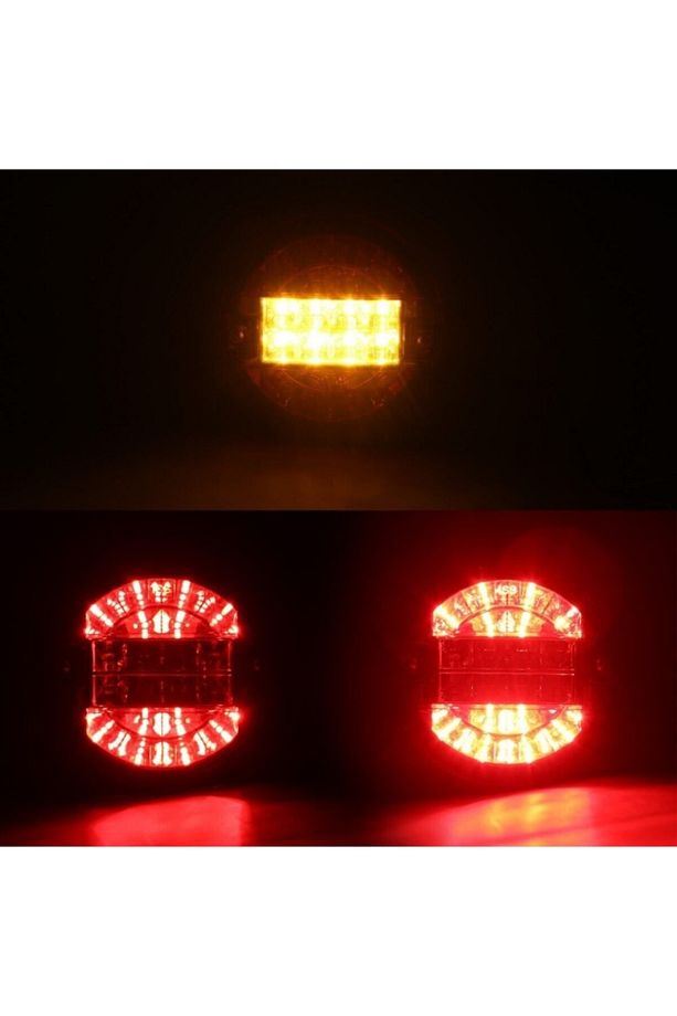 Hamburger Stop Lambası 3 Fonksiyonlu 12v - 4
