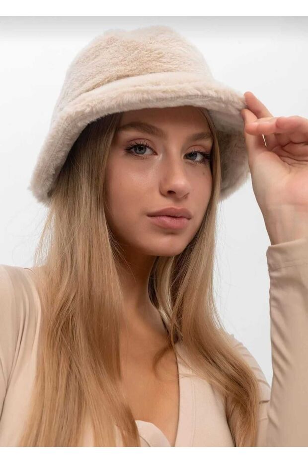 قبعة دلو قطيفة - 3