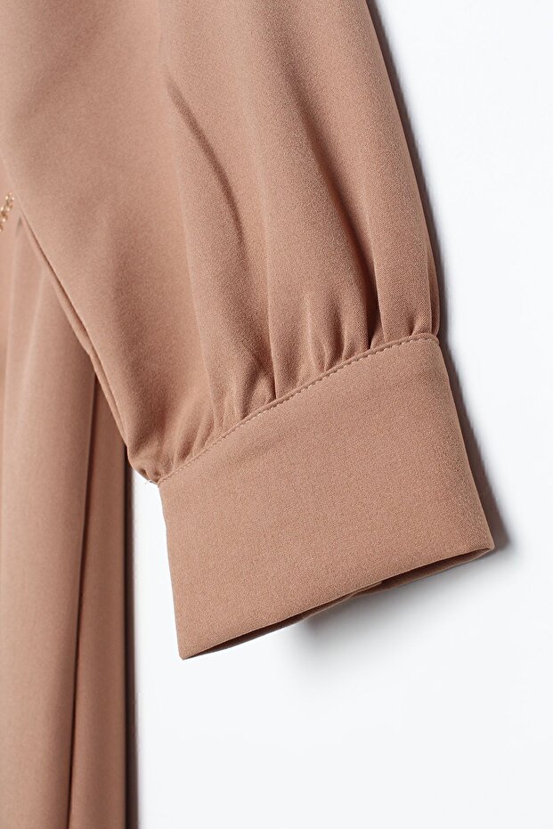 Šaty Earth Belt s oválnými rozparky na bocích - 5