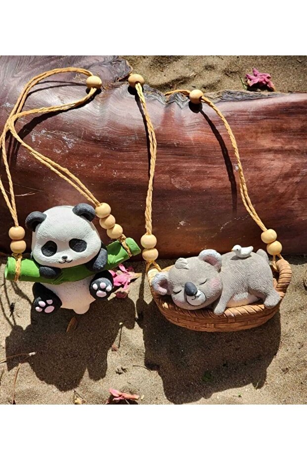 Sevimli Sallanan Koala & Panda - 1