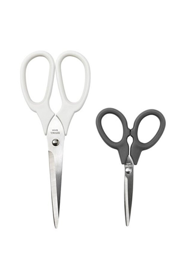 Scissors Set 2 Kitchen Scissors Dimensions: Length 13 Cm And 20 Cm Stainless Steel