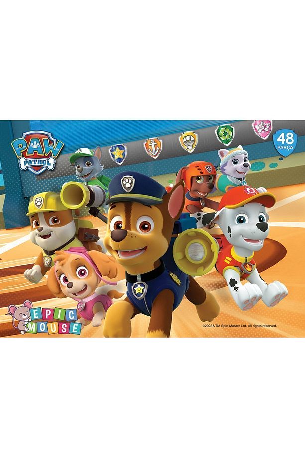 Paw Patrol Eğitici Puzzle - Başlangıç Seviyesi - 48 Parça Frame2 Puzzle/Yapboz - 2