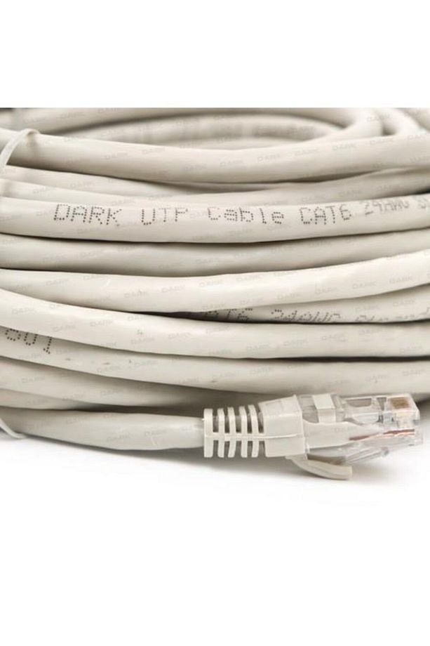 10m Cat6 Cu Awg24/7 Utp Gri Patch Network Kablosu Dk-cb-nt6u1000g - 3