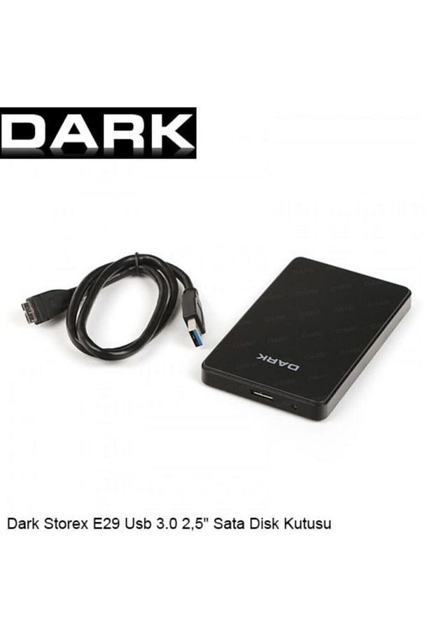 2.5 Hdd/ssd Destekli Usb 3.0 Siyah Disk Kutusu Dk-ac-dse29 - 1