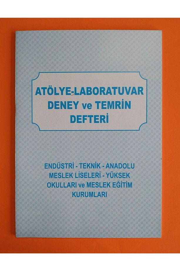 Atölye Temrin Defteri 40 Yaprak 1 Adet - 1