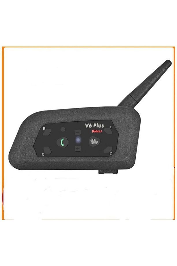 V6 Plus Motorsiklet Kaskı intercom Su Geçirmez 1200 m - 1