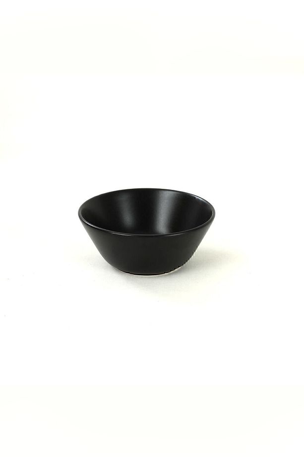 Mat Siyah Hitit Çorba Kasesi 14 Cm 6 Adet - 5