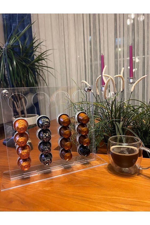 Nespresso Uyumlu Kapsül Kahve Standı - 10681 - 4