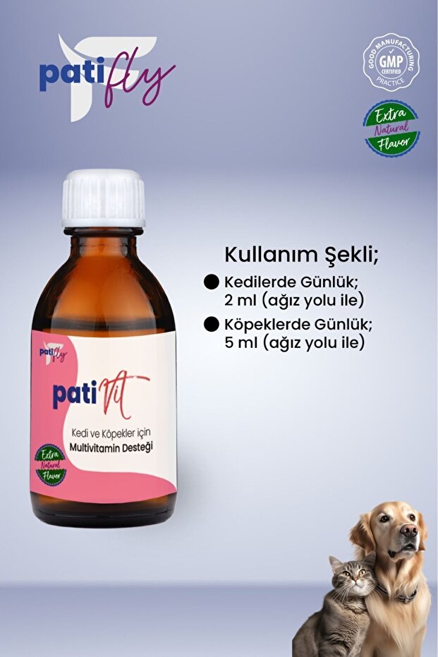 Kedi Ve Köpekler Için Multivitamin Liqit 50 ml - 3