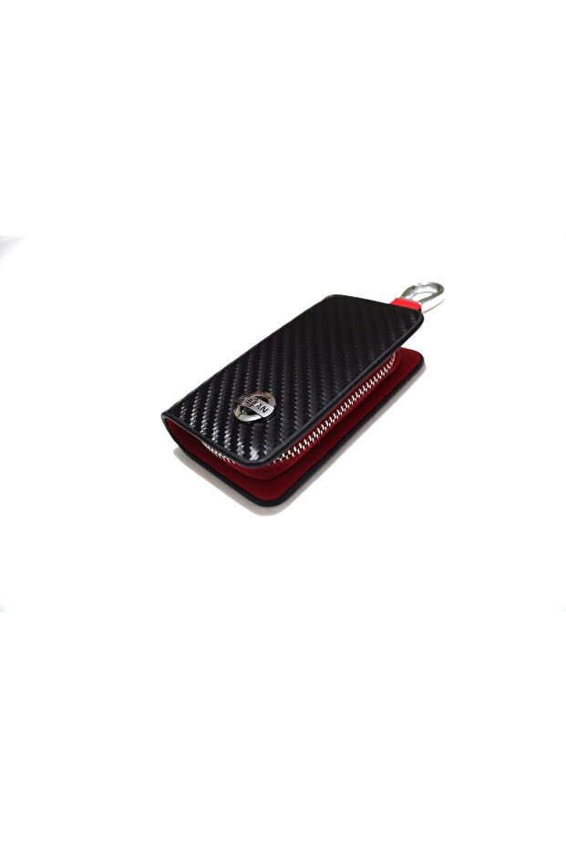 Nissan Leather Zipper Keychain Stylish Quality Accessory Bag Car Car Keychain
