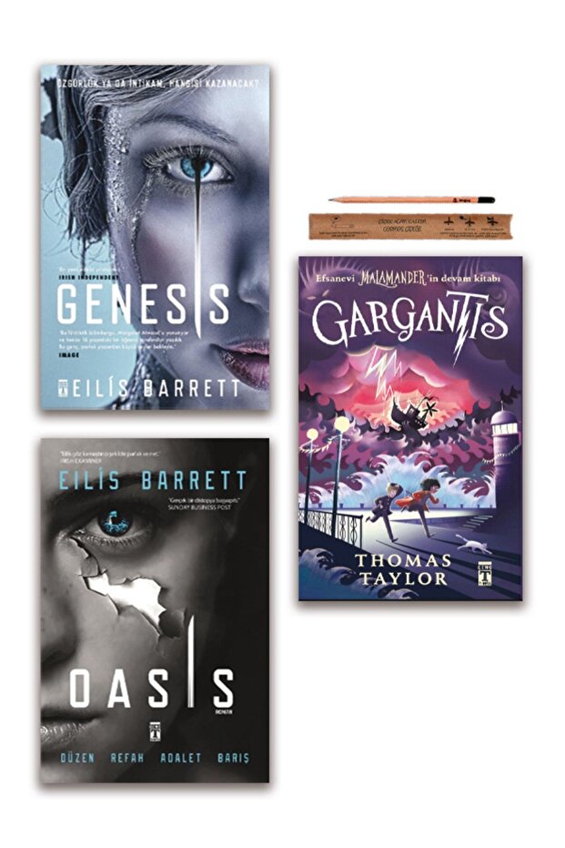 Oasis - Genesis - Gargantis Roman Set 3 Kitap