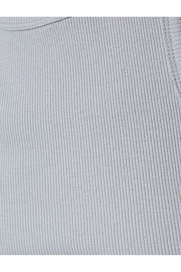 Kadın Basic Halter Bluz - 6