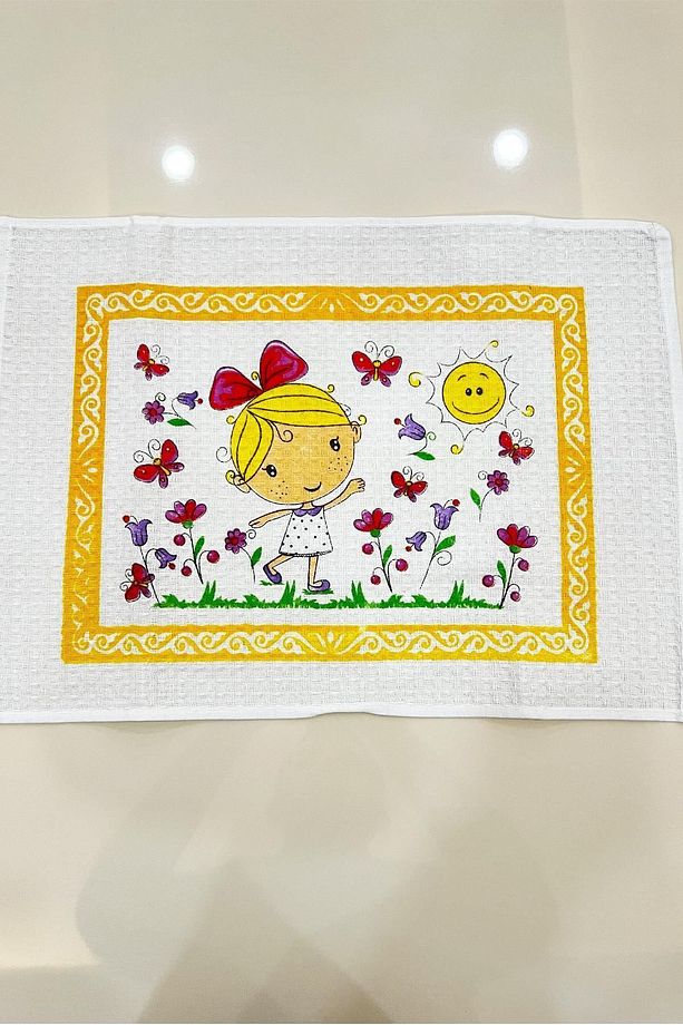 2 Adet 35x45 Yıkanabilir Ilkokul Ve Okul Öncesi Beslenme Örtüsü/bezi_1037-a - 2