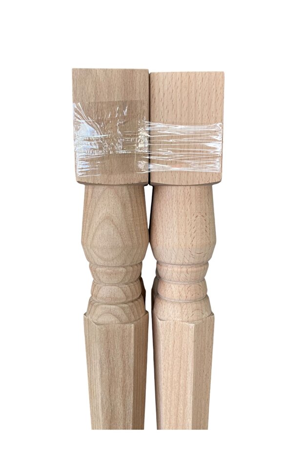 Ahşap Torna Cnc Ayak Yemek Masası,mutfak Masası, Sehba ,çalışma Masası, Dresuar Ayağı 8x8x75 Cm - 3