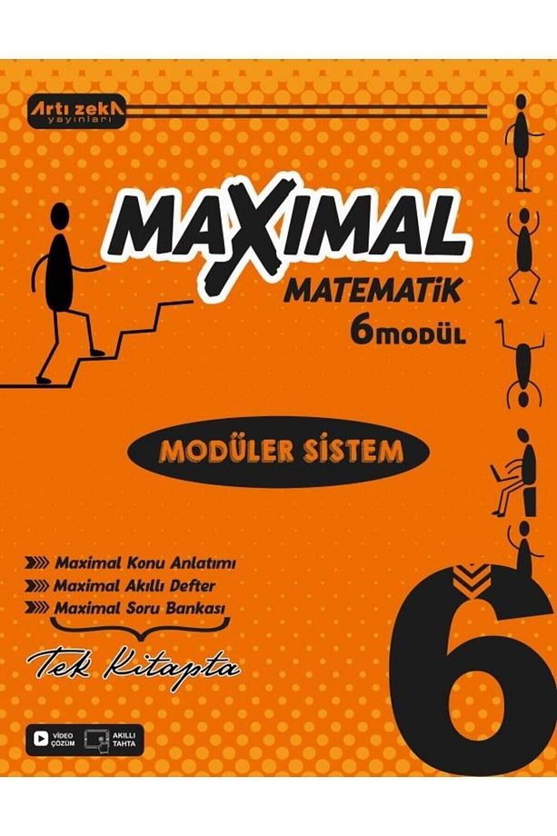 2024 Baskı 6 Sınıf Maxımal Matematik Modüler Sistem Seti (6 MODÜL) - 1