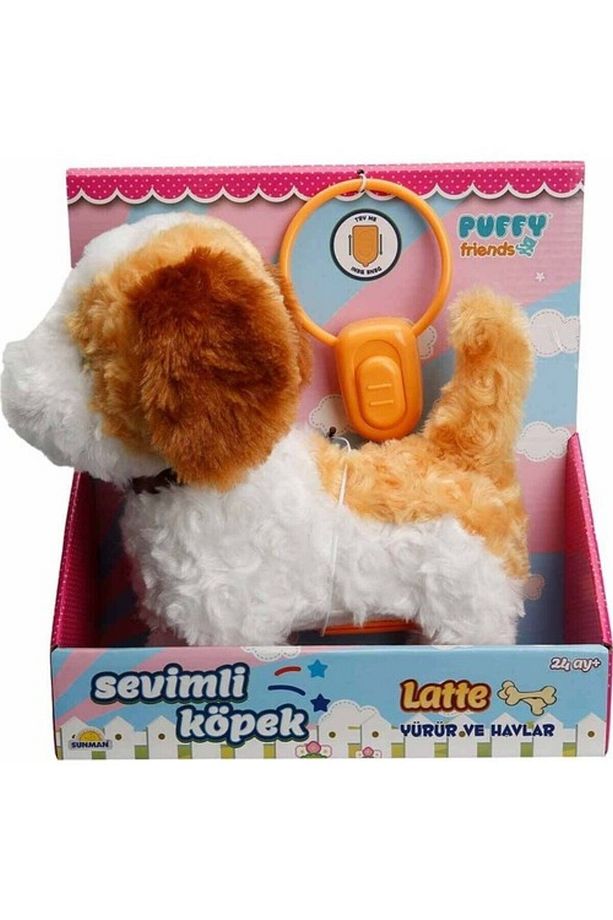 Sevimli Yürüyen Havlayan Peluş Köpek. - 3