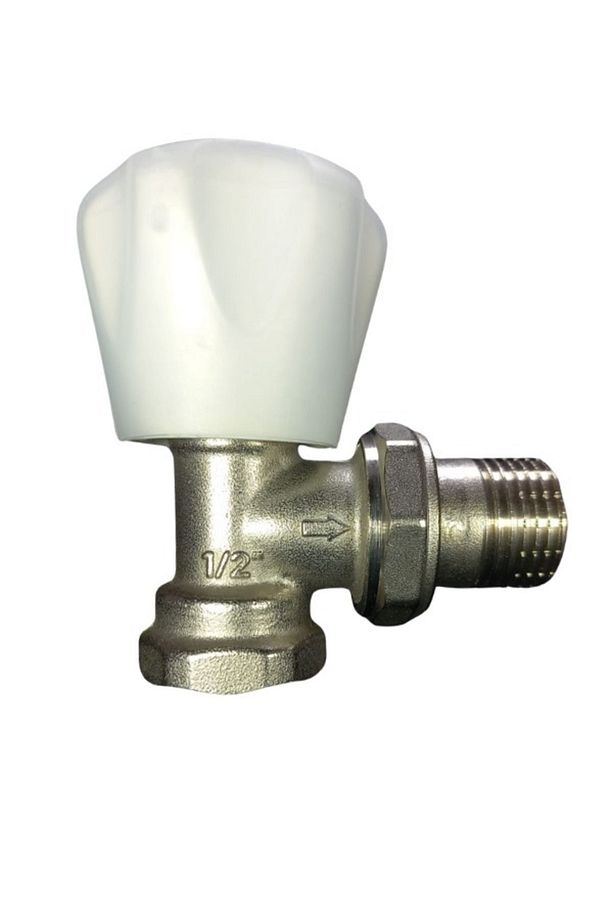 Köşe Radyatör Vanası 1/2'' Ağır Tip - 1