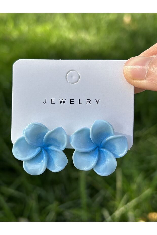 Lotus Çiçeği Küpe - 1