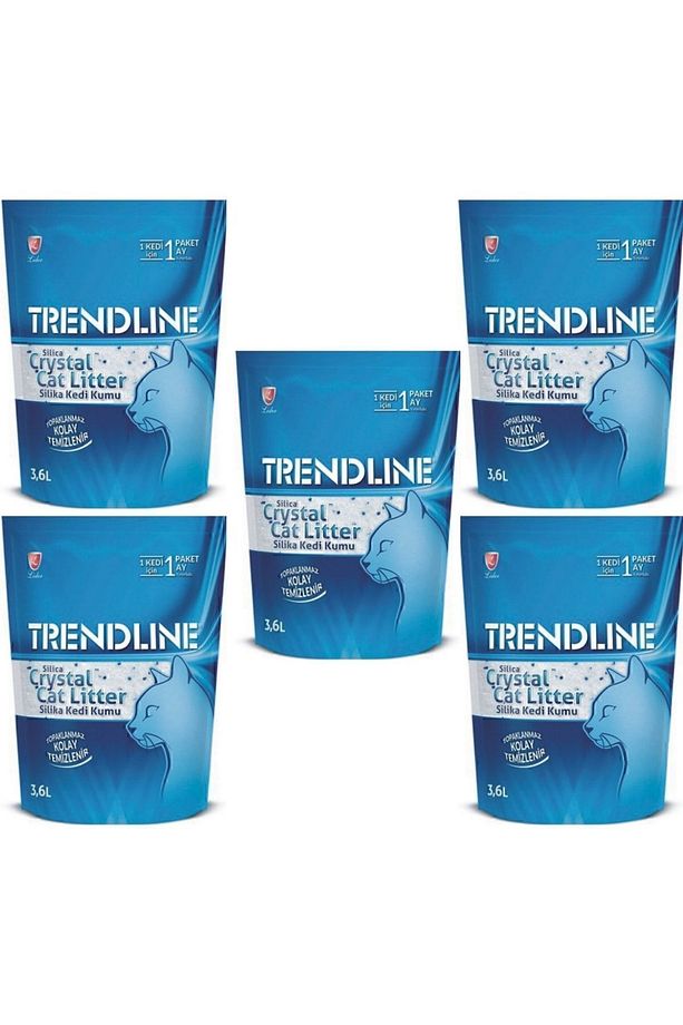 Silika Crystal Cat Litter Kedi Kumu 3,6 Litre X 5 Adet - 1